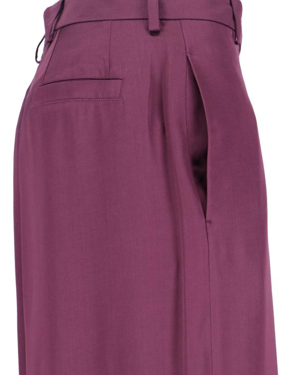 26SS 드리스 반 노튼 스트레이트 팬츠 010946 3177 357 Violet - DRIES VAN NOTEN