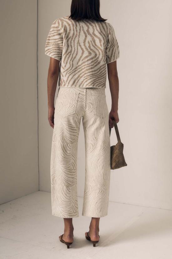  르장 데님 팬츠 노마드 앵클 진 - LE JEAN