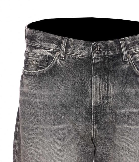  베르사체 데님 팬츠 루즈핏 진 그레이 - VERSACE