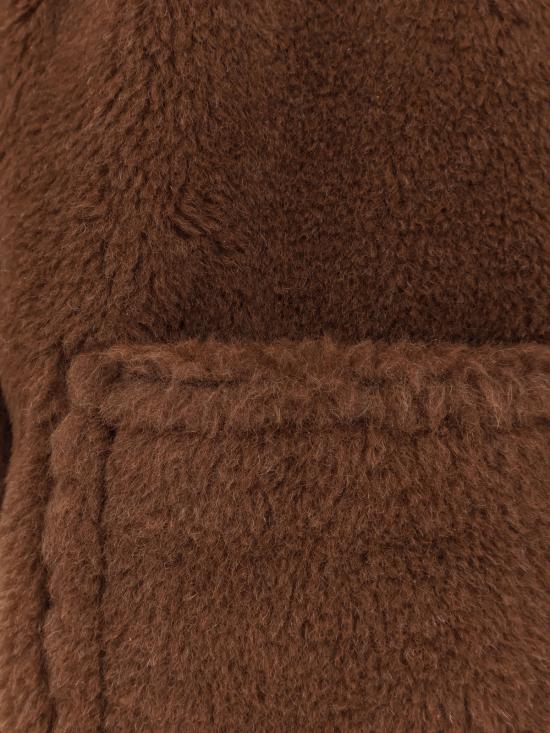  막스마라 수트 자켓 막스 마라 므하카발로 알파카 캐시미어 앤 실크 케이프 오로 베르데 마로네 - MAX MARA