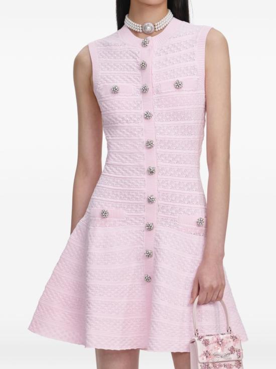 26SS 셀프 포트레이트 숏 원피스 SS26 063S P PINK Pink