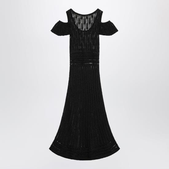 26SS JW앤더슨 롱 원피스 KW1483YN0489 Black - JW ANDERSON