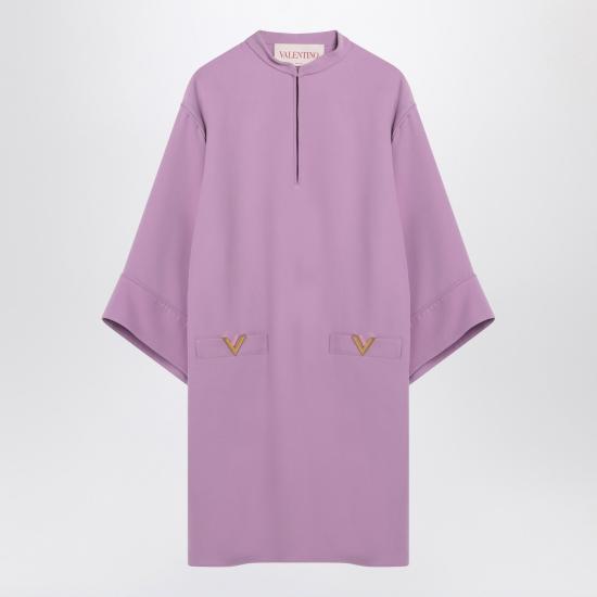  발렌티노 가라바니 미디 원피스 6B3VAEW11MM Purple