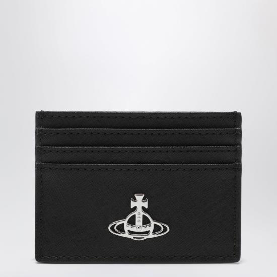 26SS 비비안웨스트우드 ORB 플랫 카드 홀더 54030006WL001N Black