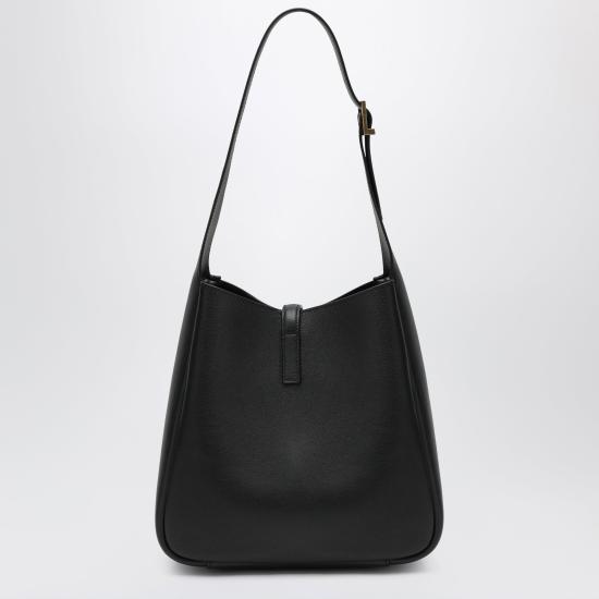 26SS 생로랑 LE 5 A 7 서플 그레인드 레더 스몰백 850533AAAUQ Black - SAINT LAURENT
