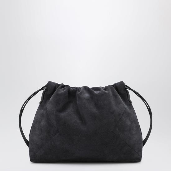 26SS 브루넬로 쿠치넬리 스웨이드 BC 듀오 파우치 백 MBDLD2808LE Blue - BRUNELLO CUCINELLI