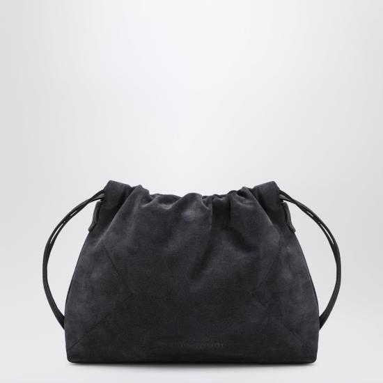 26SS 브루넬로 쿠치넬리 스웨이드 BC 듀오 파우치 백 MBDLD2808LE Blue