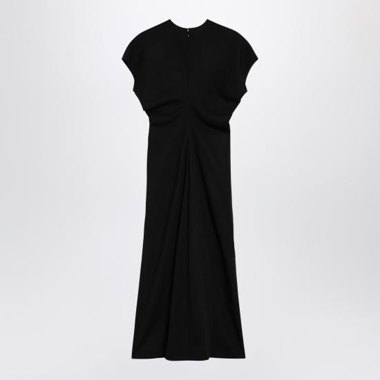 26SS 토템 롱 원피스 261 WRD1103FB0568 Black - TOTEME
