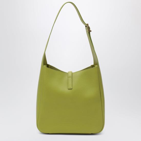 26SS 생로랑 LE 5 A 7 서플 그레인드 레더 스몰백 850533AAAUQ Green - SAINT LAURENT