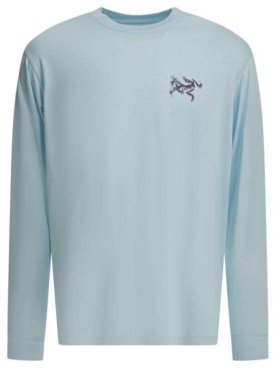 26SS 아크테릭스 크래그 슬 코튼 롱슬리브 티 X000009537KRAGG SLCTN TLLSALPINE BLUE M Light blue