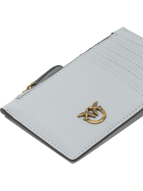 26SS 핑코 지갑 100251A0F1E37Q Light blue - PINKO