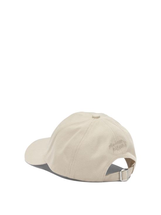 26SS 메종키츠네 폭스 헤드 캡 PM06100WW00960428 Beige - MAISON KITSUNE