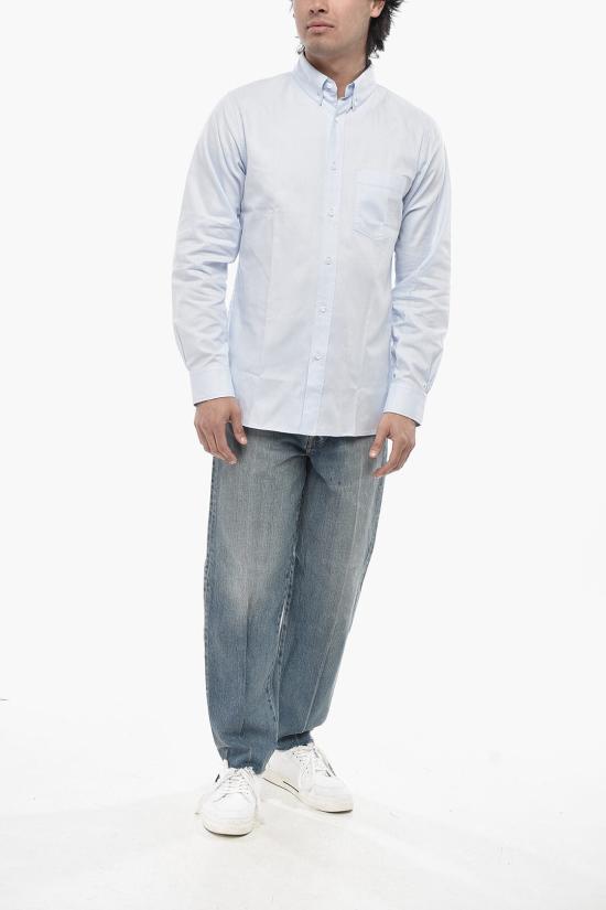  파올로 페코라 긴팔 셔츠 24IC1M0G02106536311 Light blue - PAOLO PECORA