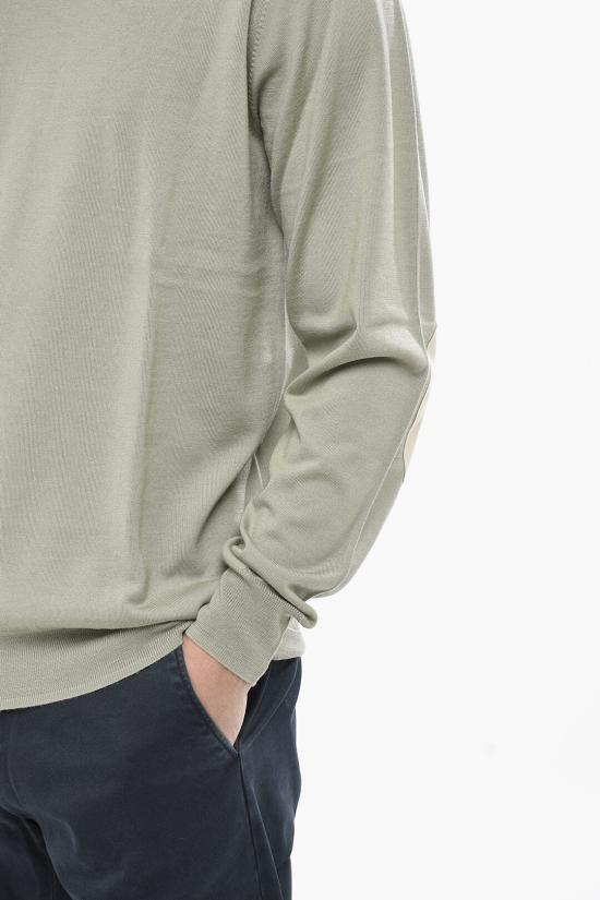  파올로페코라 스웨터 24IC1M0AT01F0015636 Green - PAOLO PECORA