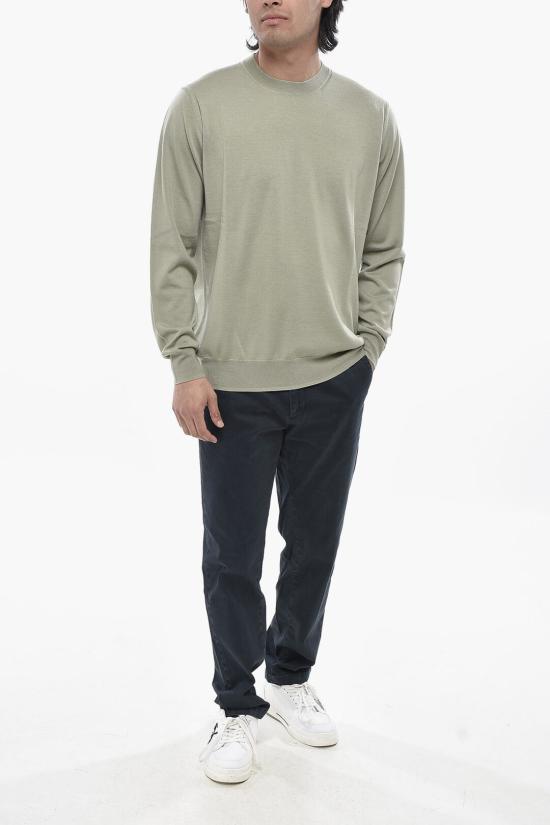  파올로페코라 스웨터 24IC1M0AT01F0015636 Green - PAOLO PECORA