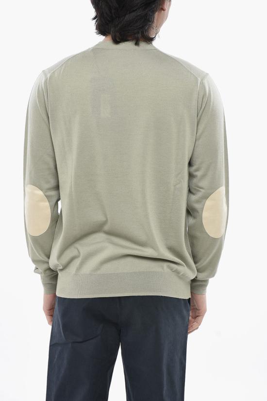  파올로페코라 스웨터 24IC1M0AT01F0015636 Green - PAOLO PECORA