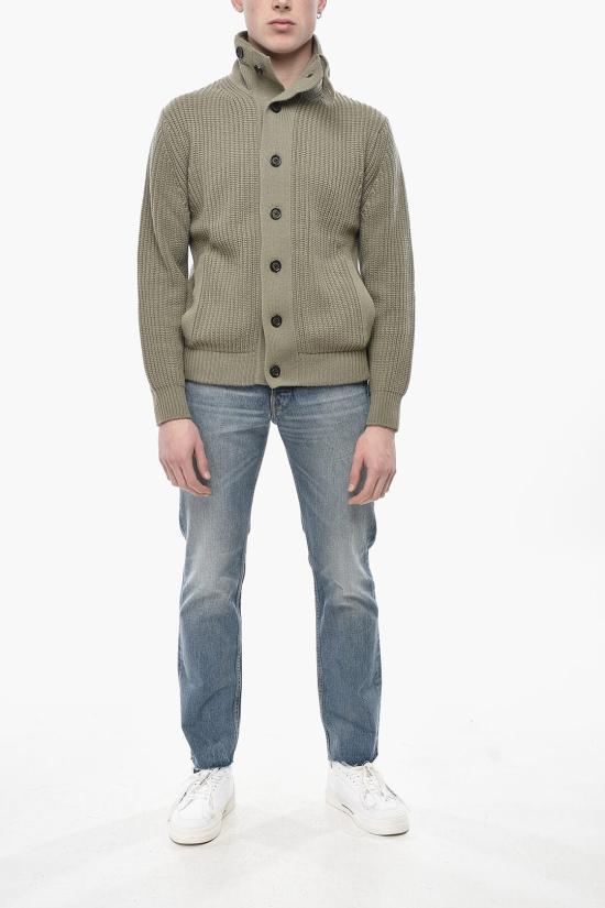  파올로페코라 터틀넥 24IC1M0AO03F0061193 Green - PAOLO PECORA