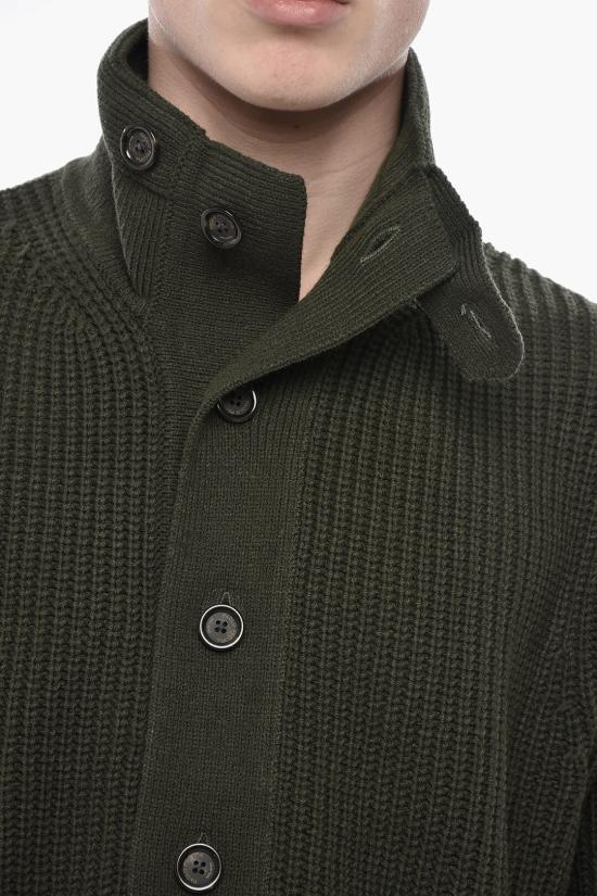  파올로페코라 가디건 24IC1M0AO03F0065334 Green - PAOLO PECORA