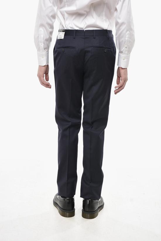  꼬르넬리아니 스트레이트 팬츠 765279 4808163 003 Blue - CORNELIANI