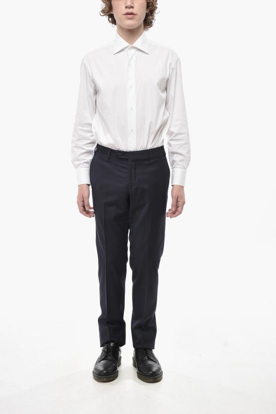  꼬르넬리아니 스트레이트 팬츠 765279 4808163 003 Blue - CORNELIANI