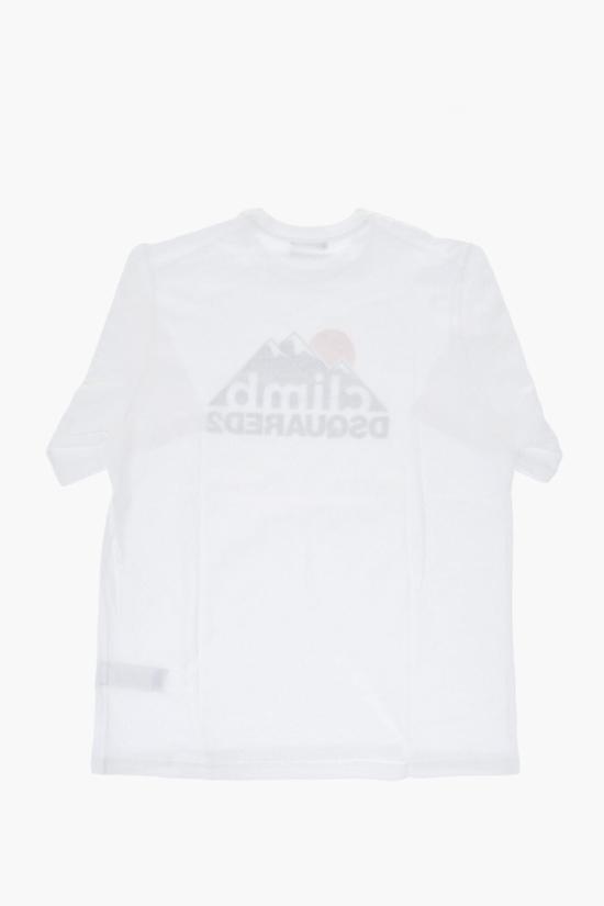  [키즈] 디스퀘어드2 티셔츠 DQ1975 D0A3Z DQ100 White - DSQUARED2