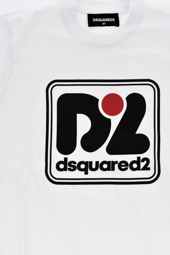  [키즈] 디스퀘어드2 티셔츠 DQ1977 D004G DQ100 White - DSQUARED2