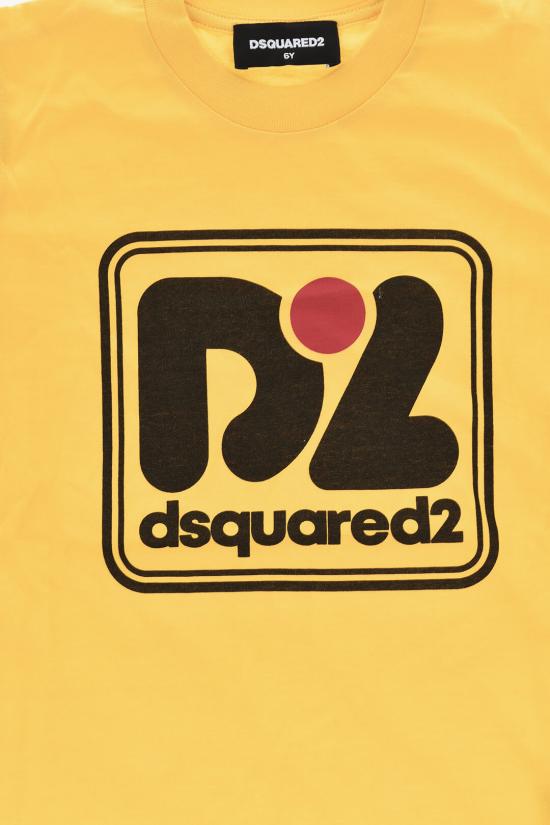  [키즈] 디스퀘어드2 티셔츠 DQ1977 D004G DQ223 Yellow - DSQUARED2