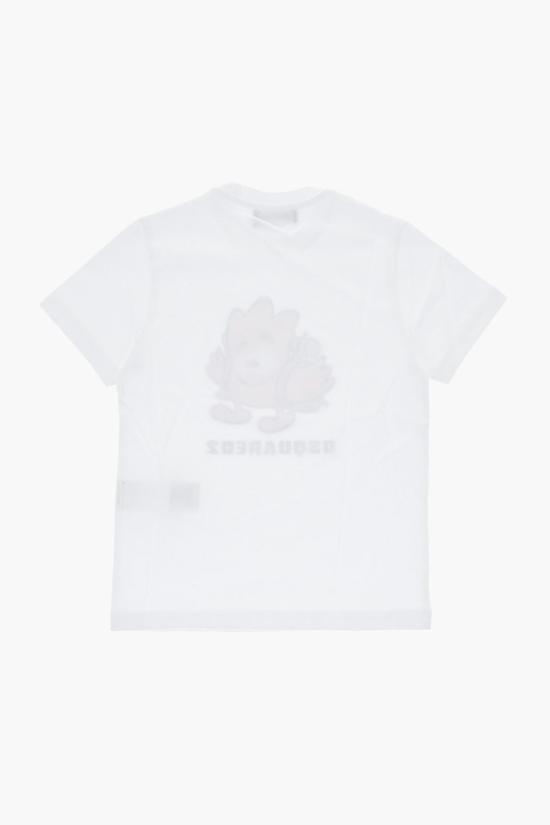  [키즈] 디스퀘어드2 티셔츠 DQ1971 D00MM DQ100 White - DSQUARED2