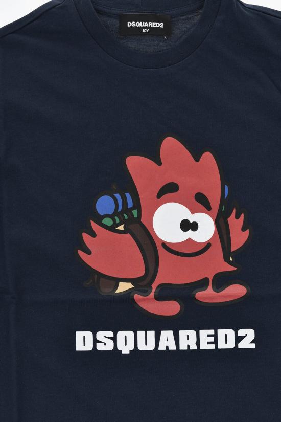  [키즈] 디스퀘어드2 티셔츠 DQ1971 D00MM DQ875 Blue - DSQUARED2