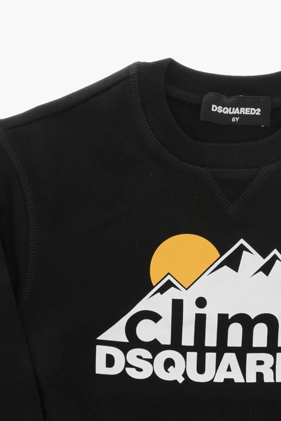  [키즈] 디스퀘어드2 티셔츠 DQ1965 D0A41 DQ900 Black - DSQUARED2