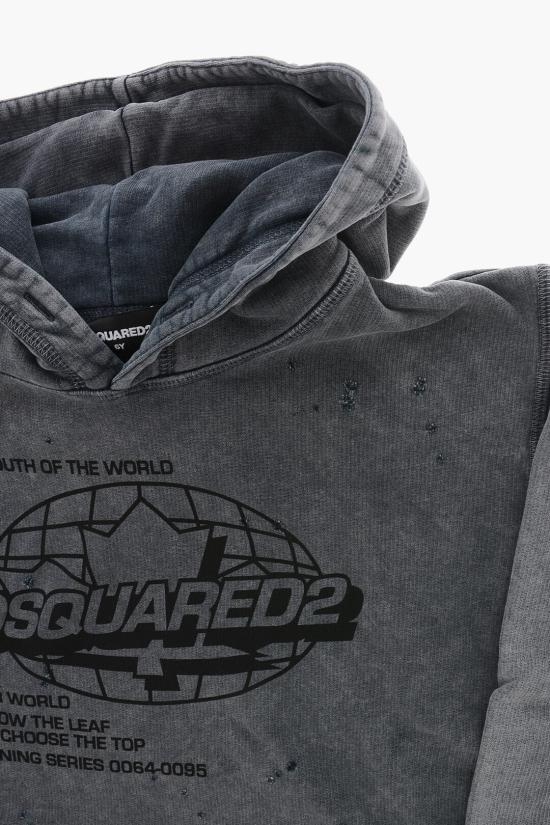  [키즈] 디스퀘어드2 티셔츠 DQ1958 D0A65 DQ952 Gray - DSQUARED2