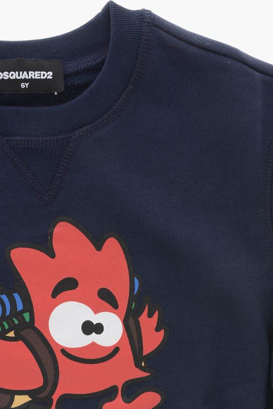  [키즈] 디스퀘어드2 티셔츠 DQ1961 D009B DQ875 Blue - DSQUARED2