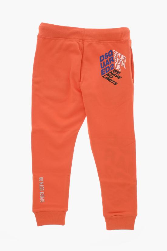  [키즈] 디스퀘어드2 스트레이트 팬츠 DQ1840 D0A41 DQ255 Orange - DSQUARED2