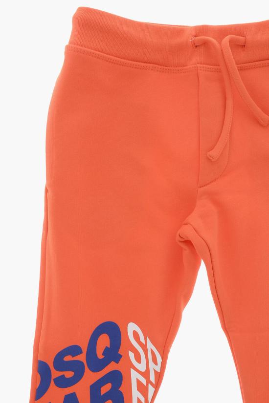  [키즈] 디스퀘어드2 스트레이트 팬츠 DQ1840 D0A41 DQ255 Orange - DSQUARED2
