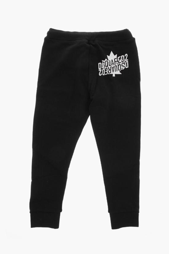  [키즈] 디스퀘어드2 스트레이트 팬츠 DQ1745 D003G DQ900 Black - DSQUARED2