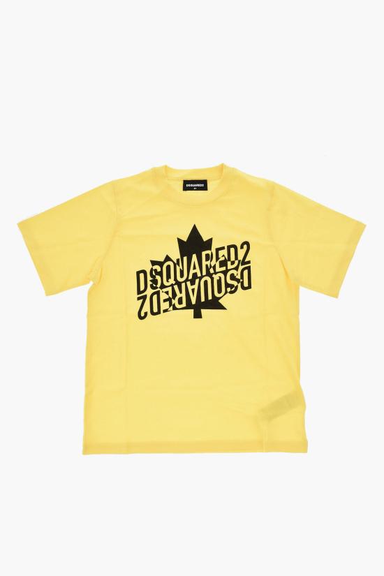  [키즈] 디스퀘어드2 티셔츠 DQ1743 D00MV DQ219 Yellow