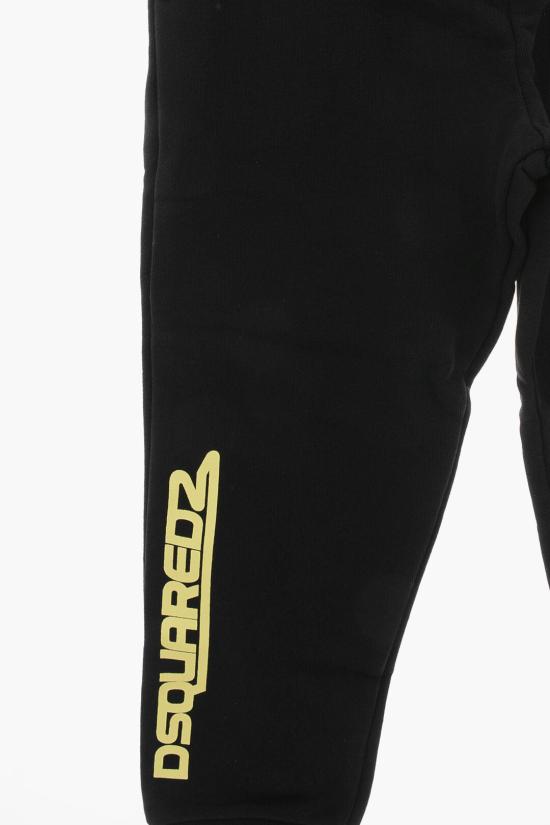  [키즈] 디스퀘어드2 스트레이트 팬츠 DQ1810 D0A4I DQ900 Black - DSQUARED2