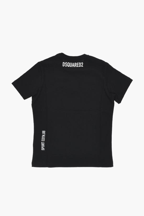  [키즈] 디스퀘어드2 티셔츠 DQ1867 D004G DQ900 Black - DSQUARED2