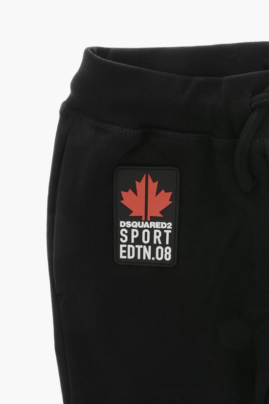  [키즈] 디스퀘어드2 스트레이트 팬츠 DQ1869 D0094 DQ900 Black - DSQUARED2