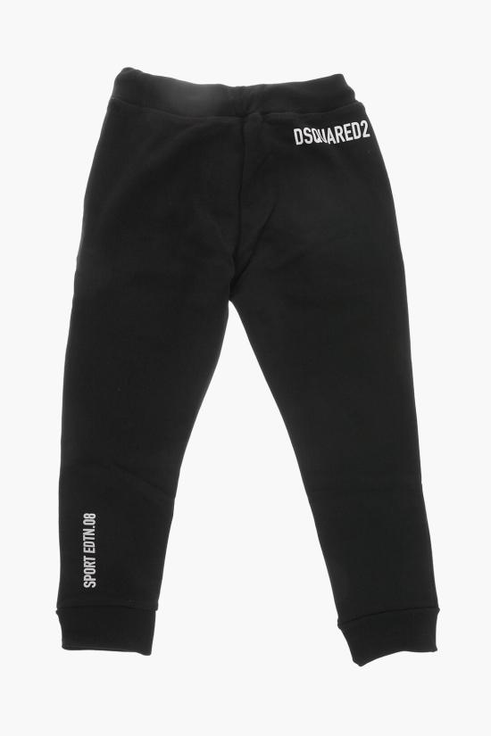  [키즈] 디스퀘어드2 스트레이트 팬츠 DQ1869 D0094 DQ900 Black - DSQUARED2