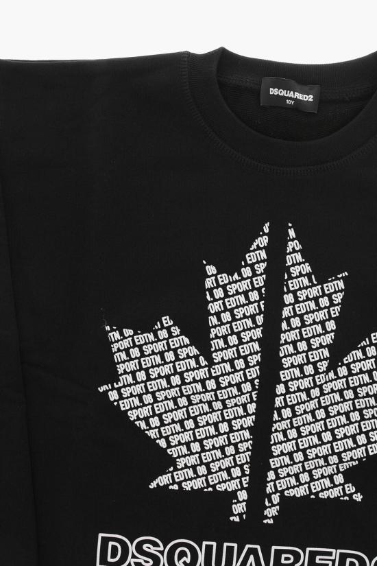  [키즈] 디스퀘어드2 티셔츠 DQ1853 D009B DQ900 Black - DSQUARED2