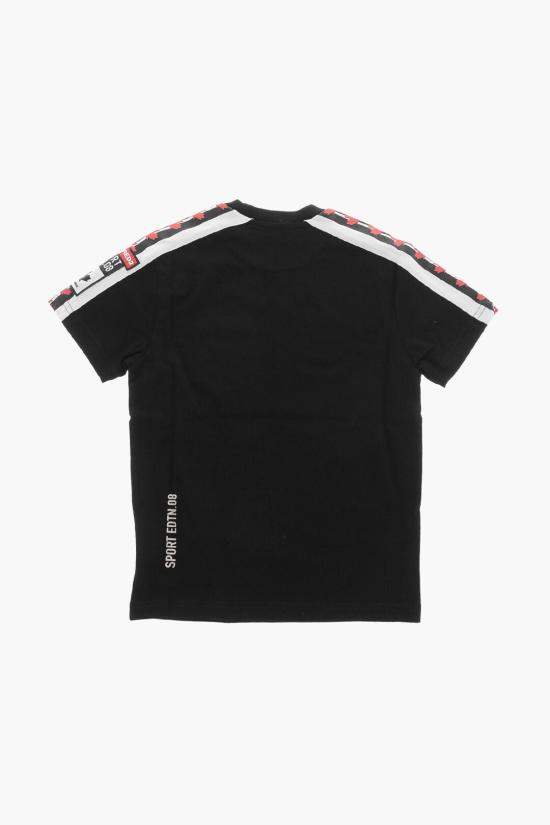  [키즈] 디스퀘어드2 티셔츠 DQ1856 D0A4K DQ900 Black - DSQUARED2