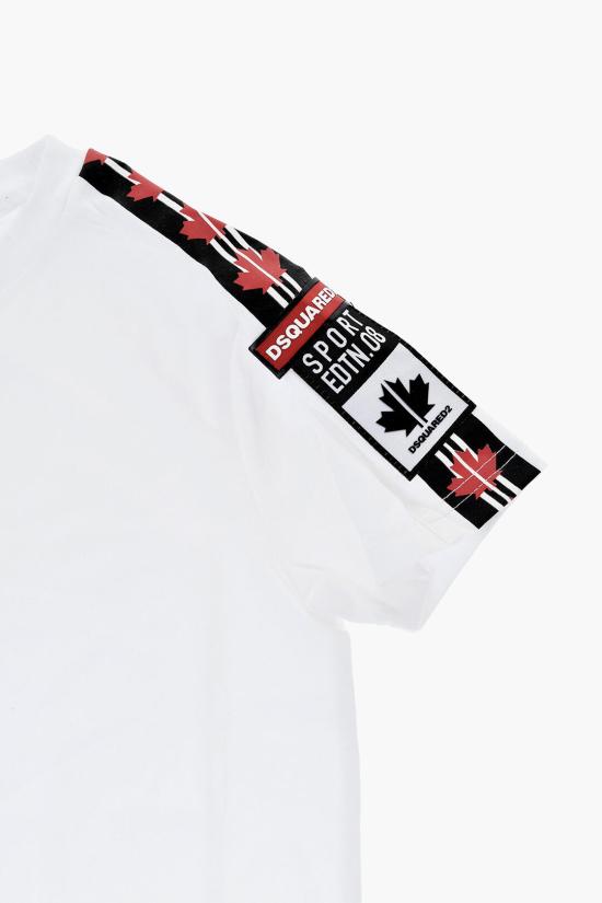  [키즈] 디스퀘어드2 티셔츠 DQ1856 D0A4K DQ100 White - DSQUARED2