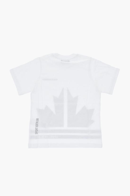  [키즈] 디스퀘어드2 티셔츠 DQ1857 D00MM DQ100 White - DSQUARED2