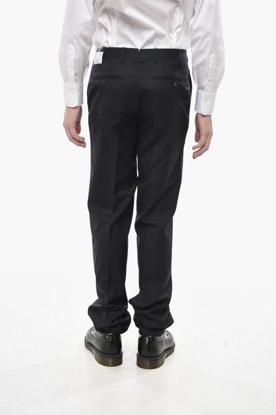  꼬르넬리아니 스트레이트 팬츠 765263 3818059 001 Blue - CORNELIANI