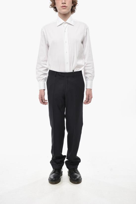  꼬르넬리아니 스트레이트 팬츠 765263 3818059 001 Blue - CORNELIANI