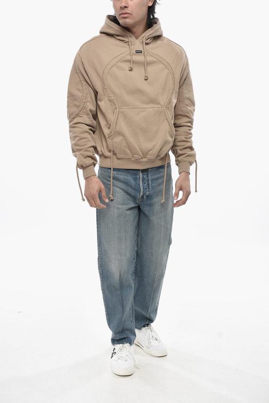  블루마블 후드 티셔츠 HO12FL03B23BEI BEIGE Beige - BLUEMARBLE