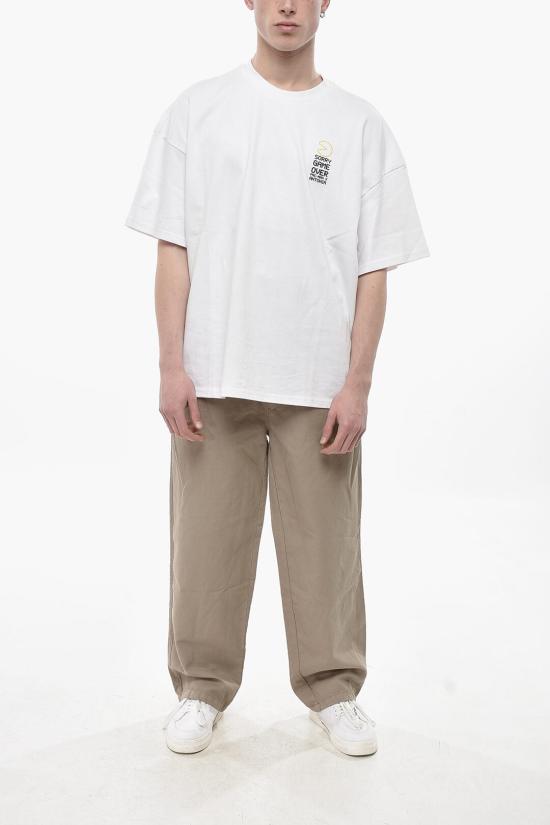  W/Studio 반팔 티셔츠 HEAVYTSHIRT PRINT MULTI BASE WHITE - OTHER BRANDS