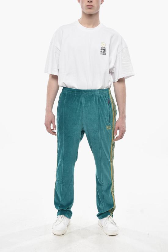  니들스 스트레이트 팬츠 OT235A TURQUOISE Light blue - NEEDLES