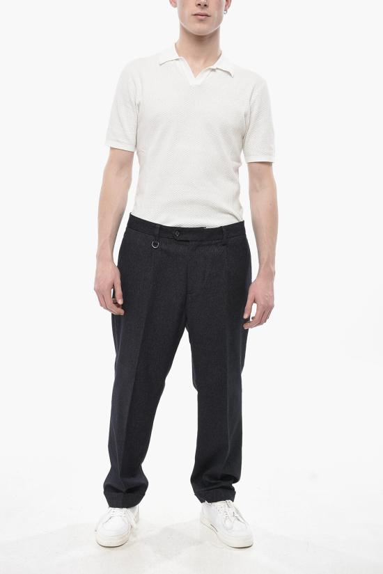  파올로페코라 스트레이트 팬츠 24IC1M0B06201629000 Blue - PAOLO PECORA